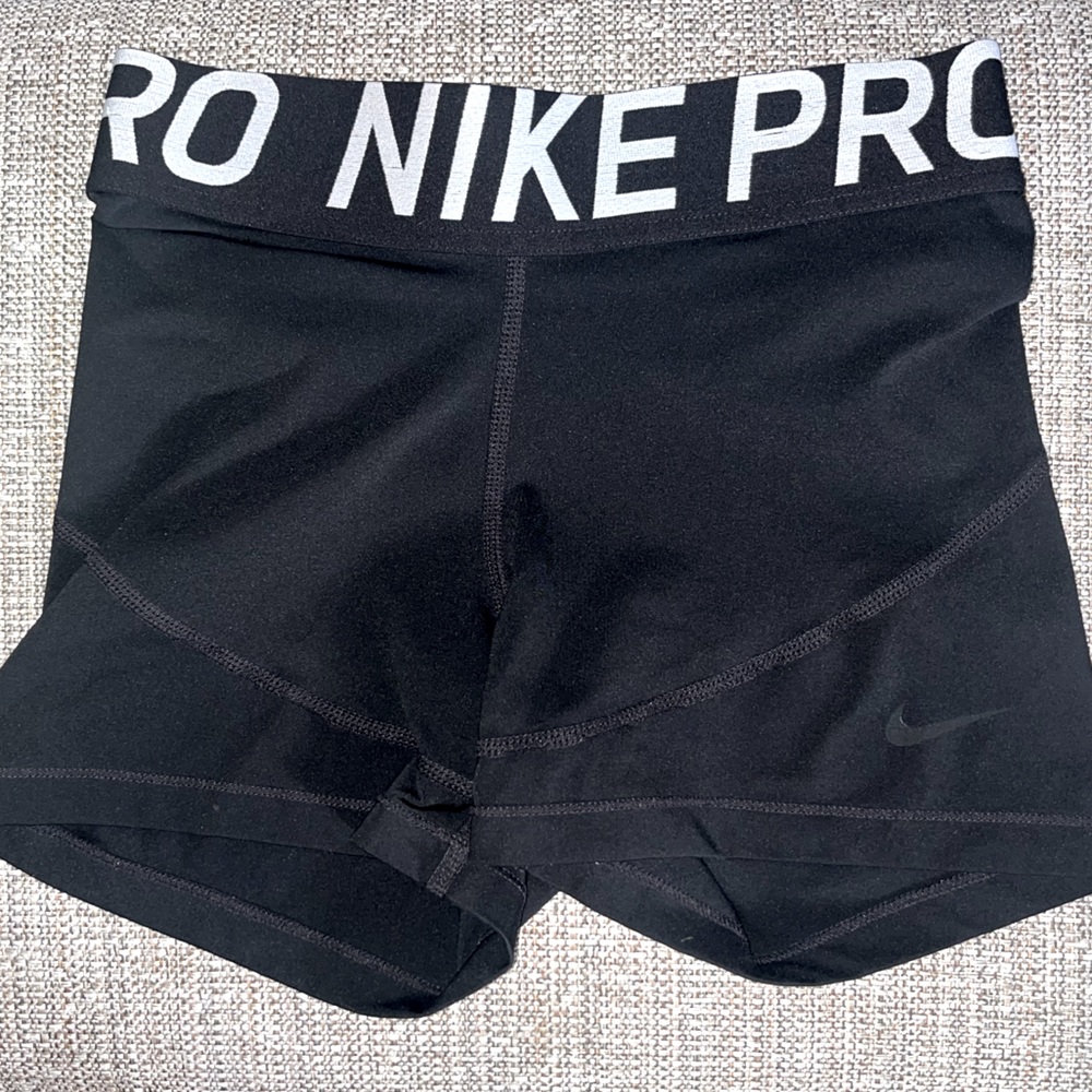 Black Womens Nike Pro 3” Shorts